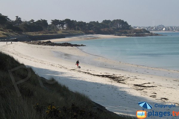 Plage de Perharidi et de Santec