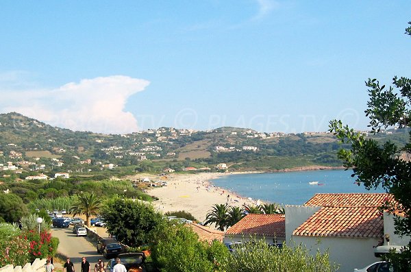 Photo de la plage de Peru à Cargèse