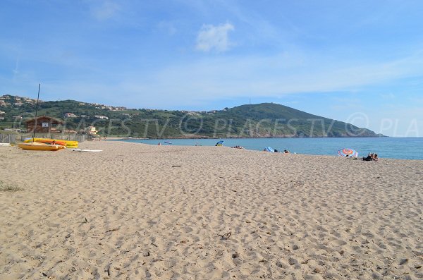 Plage de Péro à Cargèse