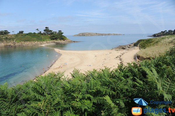 Photo de la plage du Perron à Saint Briac sur Mer