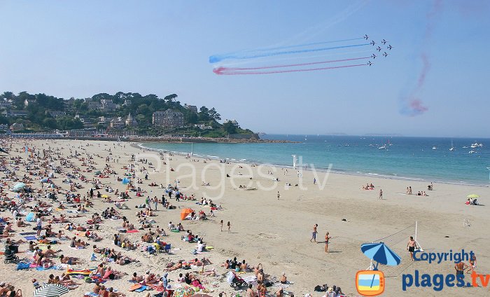 Perros Guirec and its beach of Trestraou