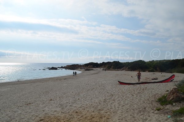 Surfing in Ajaccio - Capo beach