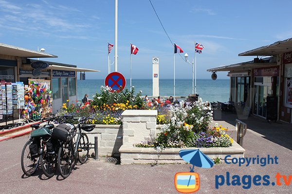 Access to Petit Enfer beach - Normandy