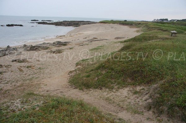 Photo de la plage du Petit Lanroué à Piriac sur Mer