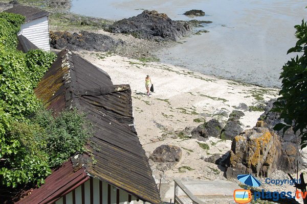 Photo de la crique du Petit Monaco - Saint-Brieuc