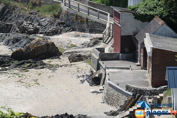 Maisons sur la plage de Saint-Brieuc - Petit-Monaco