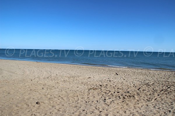 Plage du Petit Mousse à Vias