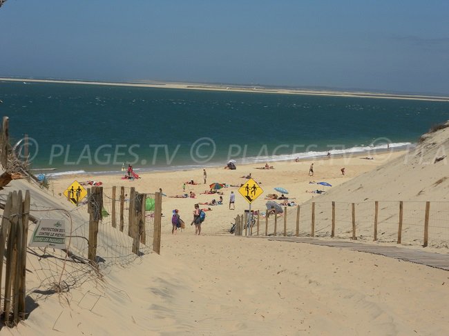 Le Spiagge Nella Zona Della Duna Del Pilat