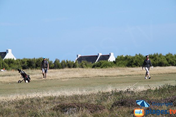 Golf of Belle Ile en Mer in France