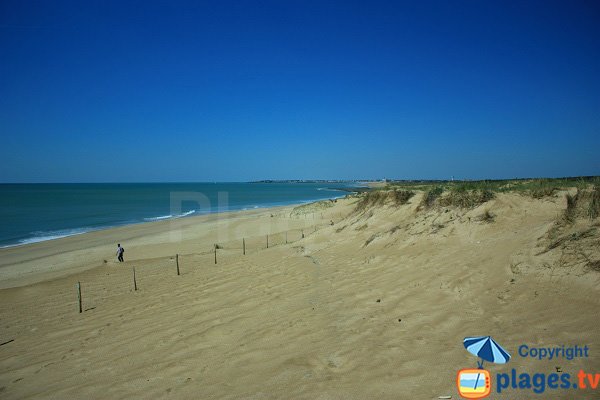 Photo of Petit Pont beach in Brétignolles sur Mer in France