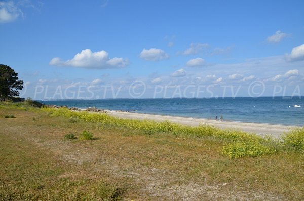 Photo de la plage du Petit Rohu à Saint Pierre de Quiberon