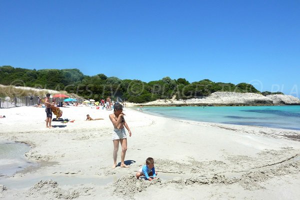 Photo de la plage du Petit Sperone de Bonifacio