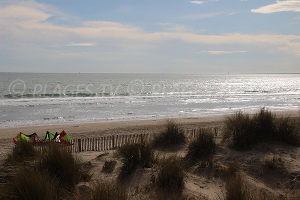 Kitesurf à Carnon