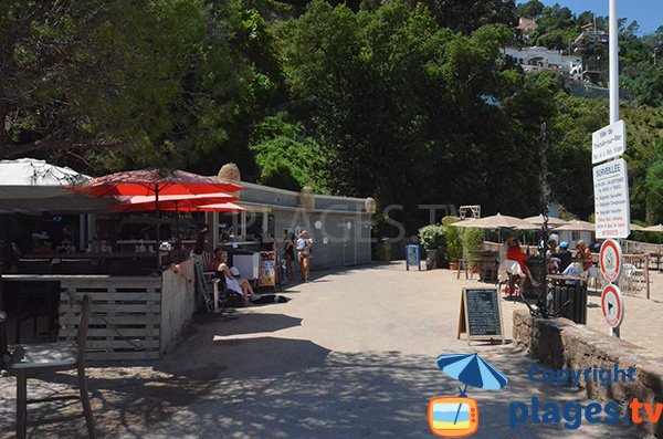 Restaurant de la plage de la Petite Fontaine - Theoule sur Mer