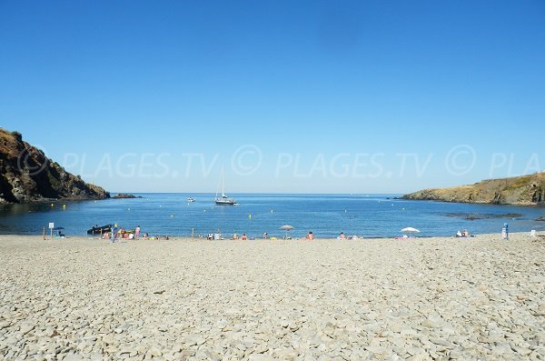 Peyrefite cove in Cerbere - France