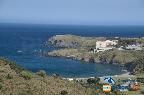 Photo of Peyrefite beach in Cerbere - France