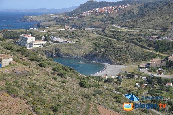 Peyrefite beach and Vermeille Coast - France