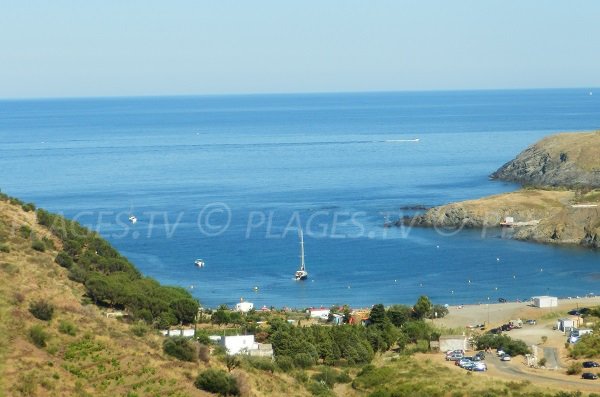 Plage de la Peyrefite à Cerbère