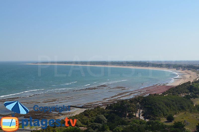 Plage à côté du phare des Baleines - Ile de Ré