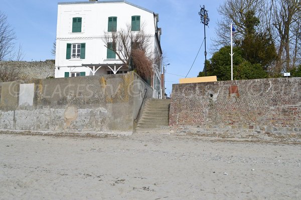 Accès à la plage du Phare - Le Crotoy