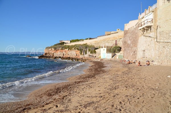 Spiaggia di sabbia a Marsiglia - Phoceens
