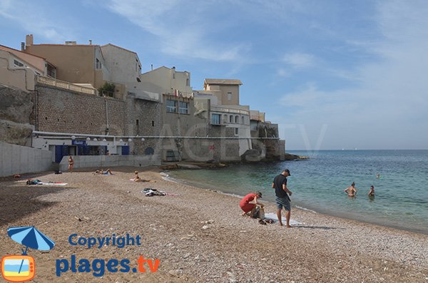 Spiaggia dei Phocéens a Marsiglia - Francia