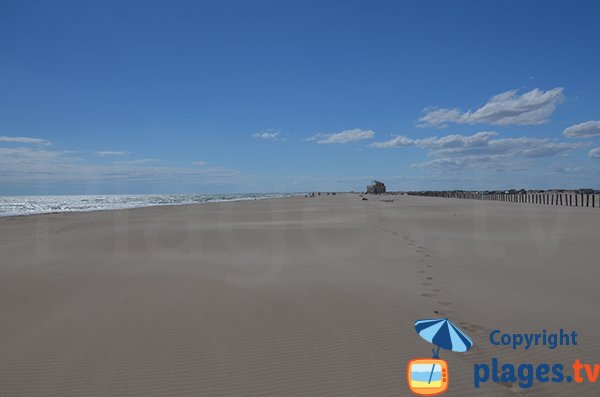 Parcheggio della spiaggia naturista di Piemanson