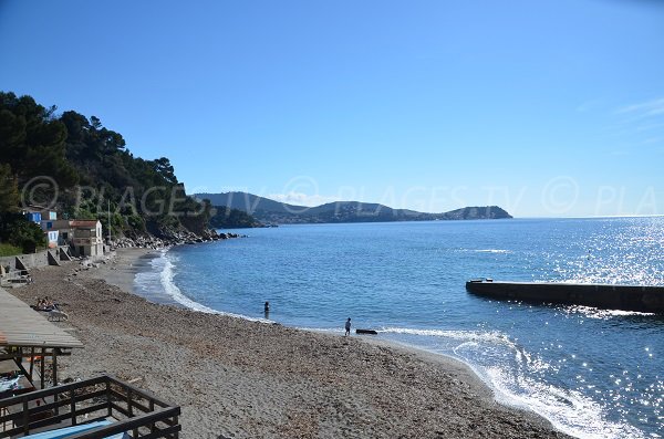 Cap Carqueiranne from Pin de Galle beach - Le Pradet