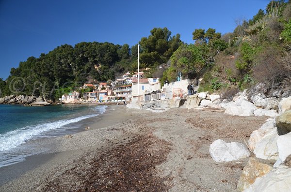 Photo of Pin de Galle beach in Le Pradet - France