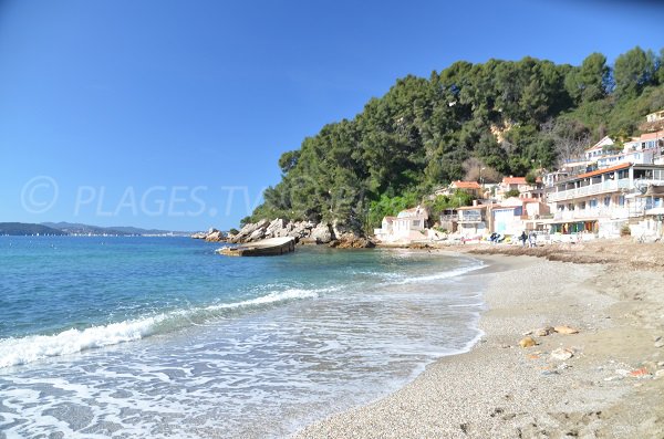 Bay of Toulon from Pin de Galle beach - Le Pradet