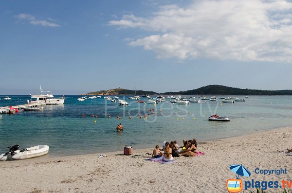 Beach near the St Joseph chapel - Pinarello - Corsica