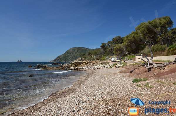 Beach in La Seyne sur Mer - les Pins