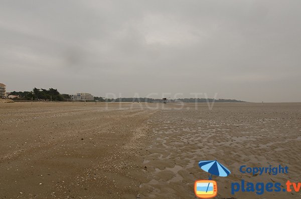 Plage des Pins à marée basse - St Brevin les Pins