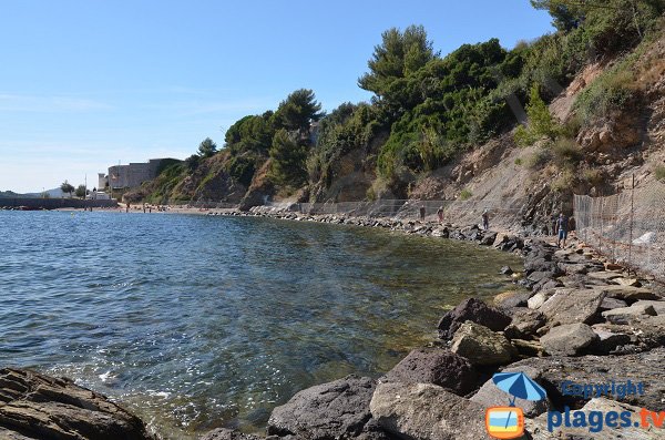 Sentier du littoral de la Mitre à Pipady - Toulon