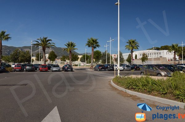 Parking de la plage de Pipady - Toulon