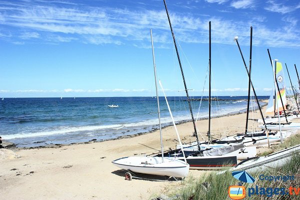 Photo de la plage de la Pipe sur l'Ile d'Yeu