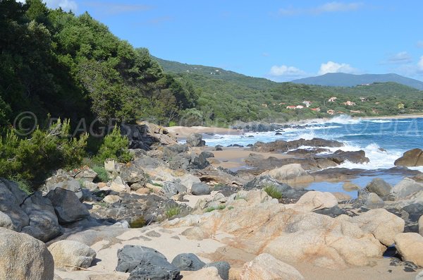 Confidential cove in Usciapa in Corsica - Olmeto-Plage