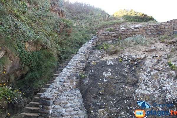 Access to Pissotte beach - Saint Cast le guildo