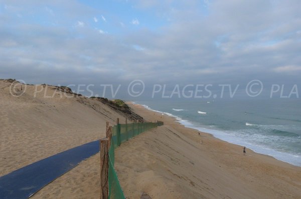 Access of Piste beach - Capbreton