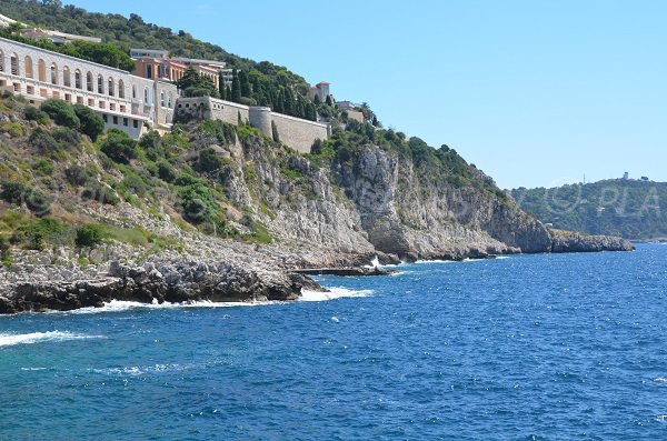 Vista spiaggia della Plateforme a Nizza