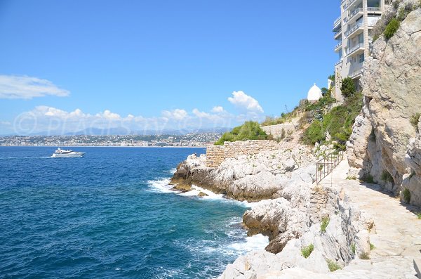 Sentier du littoral autour du Cap de Nice