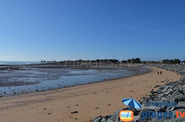 Photo de la plage des Platères à Angoulins