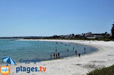 Plage à Plounéour-Trez - Bretagne