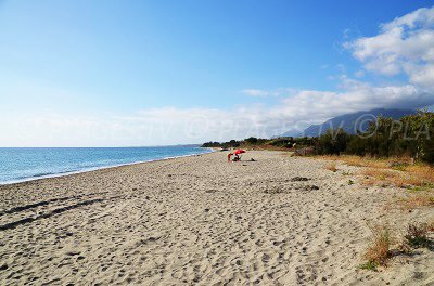 Plage à Poggio Mezzana - Corse