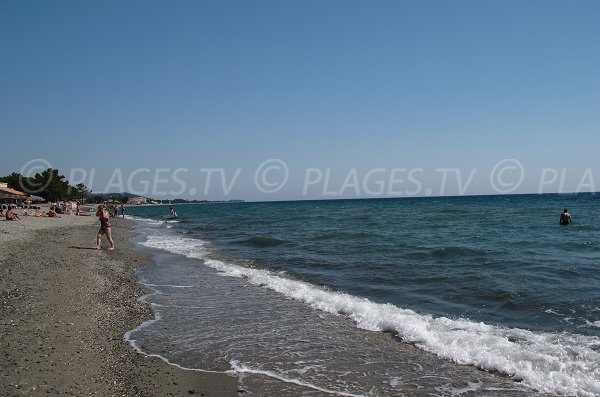 Photo of Poggiole beach in Moriani - Corsica