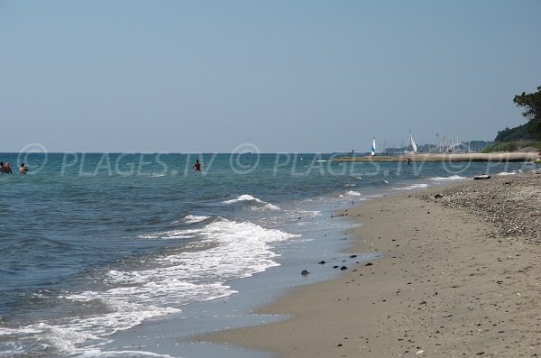 Plage sud de Moriani (Corse)