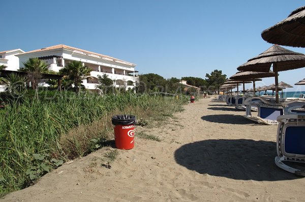Private beach in Moriani - Corsica