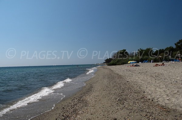 Plage de Poggiole à Moriani-Plage