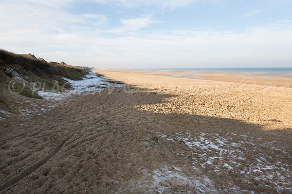 Photo de la plage du Point du Jour de Merville-Franceville 14