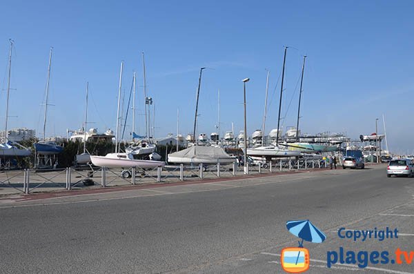 Plage et port de plaisance d'Arcachon